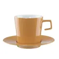 Filiżanka ze spodkiem Caffe Al Bar 250ml do kawy - 1