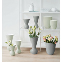 Ovale Vase 28x22.5cm Gray - 3
