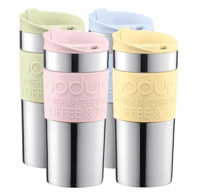 Travel Thermal Mug 350ml (1 piece - assorted colors) - 1