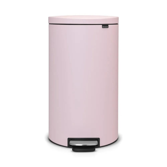 FlatBack 30L Pink Waste Bin