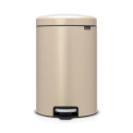 NewIcon Waste Bin 20L Metallic