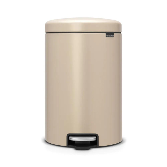 NewIcon Waste Bin 20L Metallic