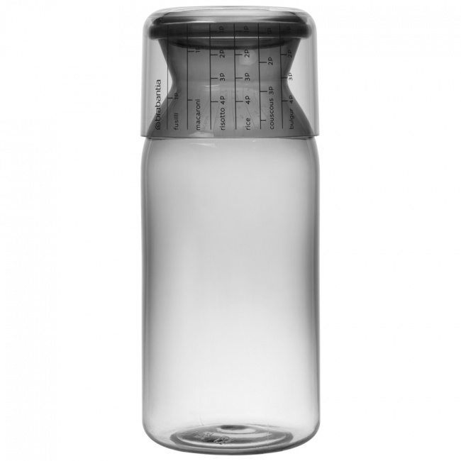 Pojemnik 1,3l z miarką szary - 1