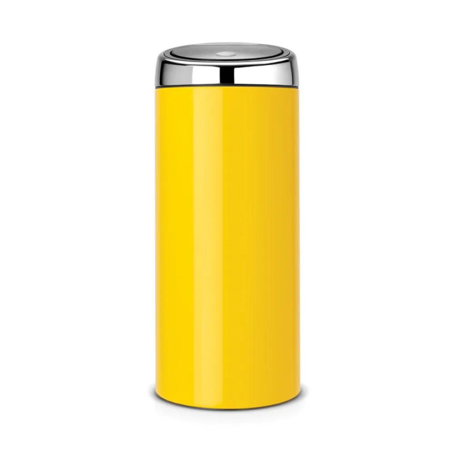 Touch Bin Waste Bin 30L Yellow