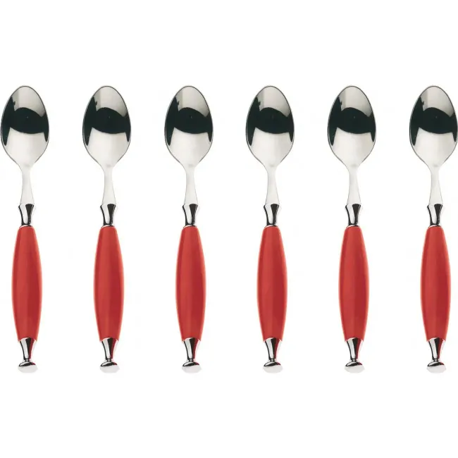 Set of 6 Country Teaspoons - 1