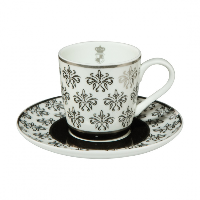 Filiżanka ze spodkiem Floral 100ml do espresso - 1