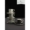 Filiżanka ze spodkiem Dots 100ml do espresso - 2