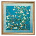 Almond Tree Painting 68x68cm Blue - 1
