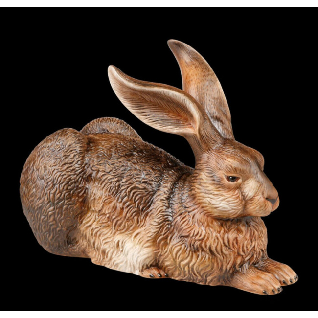 Bronze Rabbit Figurine 24x17cm - 1