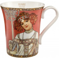 Kubek Alphonse Mucha 