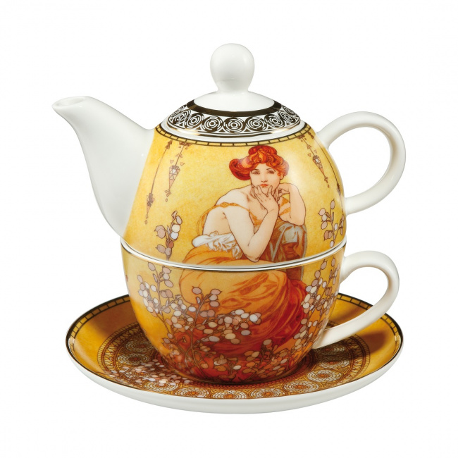 Dzbanek z filiżanką Tea for one 