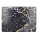 Set of 6 Navy Marble placemats 30x23cm - 1