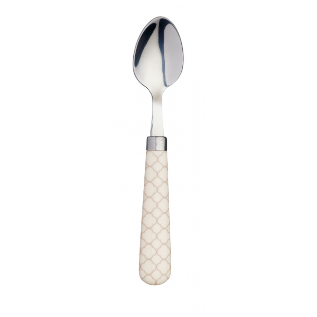 Geometric spoon 15.5cm Taupe