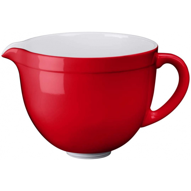 Ceramic bowl 4.8l red - 1