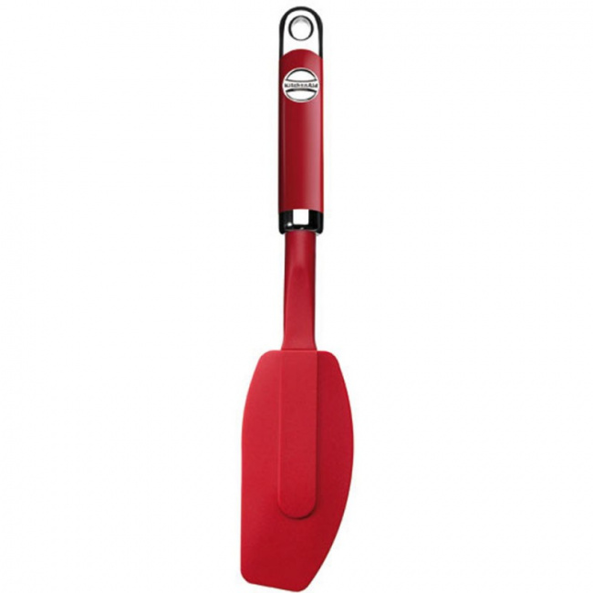 Red silicone spatula - 1