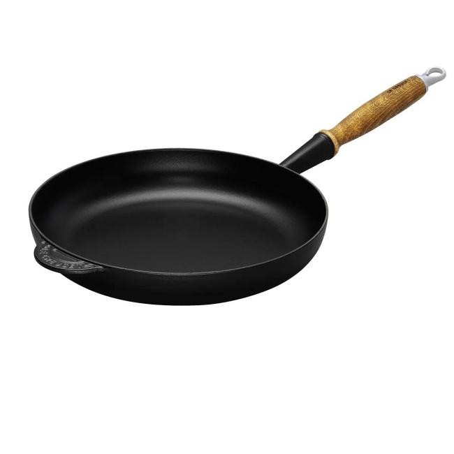 Black Cast Iron Pan 28cm 2.6l