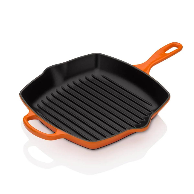 Flame Cast Iron Grill Pan 26cm