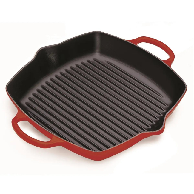 Cherry Cast Iron Grill Pan 30cm