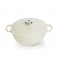 Garnek żeliwny La Marmite 26cm 4,1l Kremowy - 1