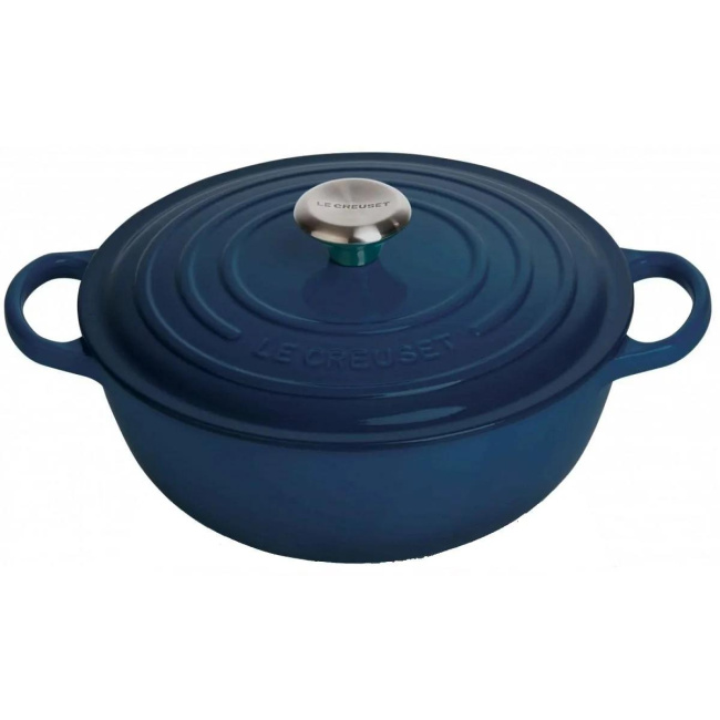Garnek żeliwny La Marmite 28cm 5,7l Atramentowy