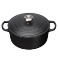Signature Cast Iron Pot 22cm 3.3l Black