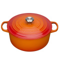 Signature Cast Iron Pot 22cm 3.3l Flame