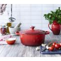 Garnek Signature żeliwny 22cm 3,3l marsylski - 6