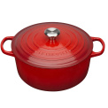 Signature Cast Iron Pot 24cm 4.2l Cherry