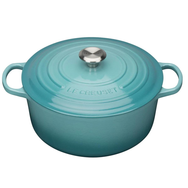 Signature Cast Iron Pot 24cm 4.2l Caribbean