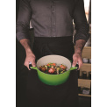 Garnek Signature żeliwny 26cm 5,3l płomienny - 5