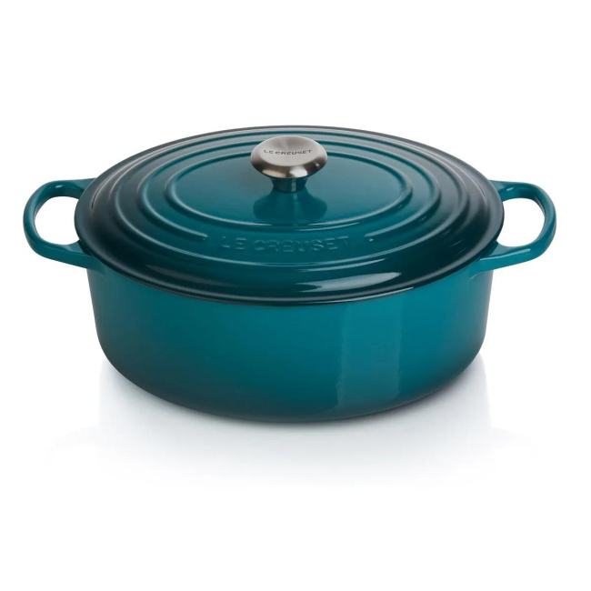 Brytfanna owalna 31cm 6,3l  deep teal