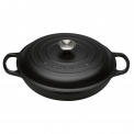 Gourmet Cast Iron Pot 30cm 3.5l Black - 1
