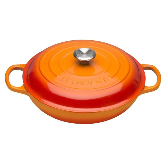 Gourmet Cast Iron Pot 30cm 3.5l Flame