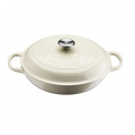 Garnek Gourmet 30cm 3,5l kremowy - 1