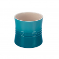 Deep Teal Utensil Container - 1