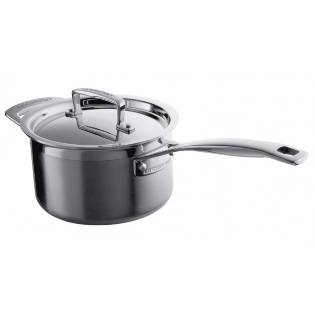 3-PLY Saucepan 18cm 2.8L with Lid - 1