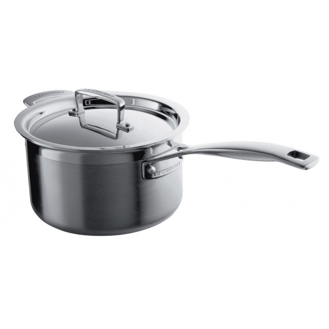 3-PLY Saucepan 20cm 3.8L with Lid - 1