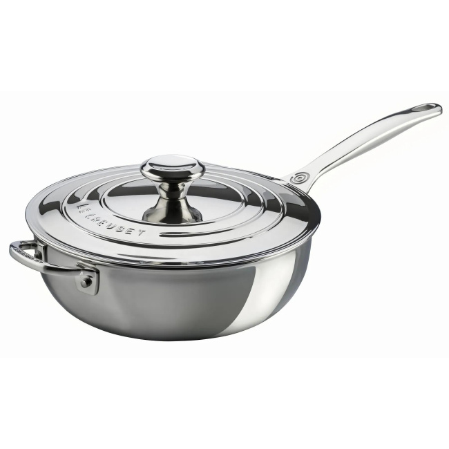 Patelnia 3-PLY Plus 24cm 3,3l z pokrywką - 1