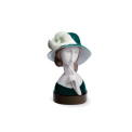 A Woman With A Hat And Calla Figurine - 1