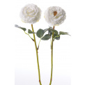 White Rose Flower 35cm - 1