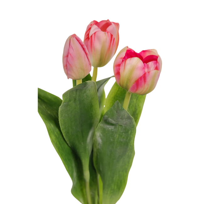 Pink Tulip Flower 36cm (1 piece mix)