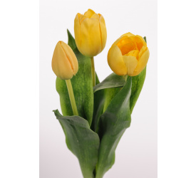 Kwiat tulipan żółty 36cm (1sztuka mix)