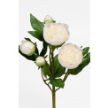 Kwiat peonia biała 40cm - 1