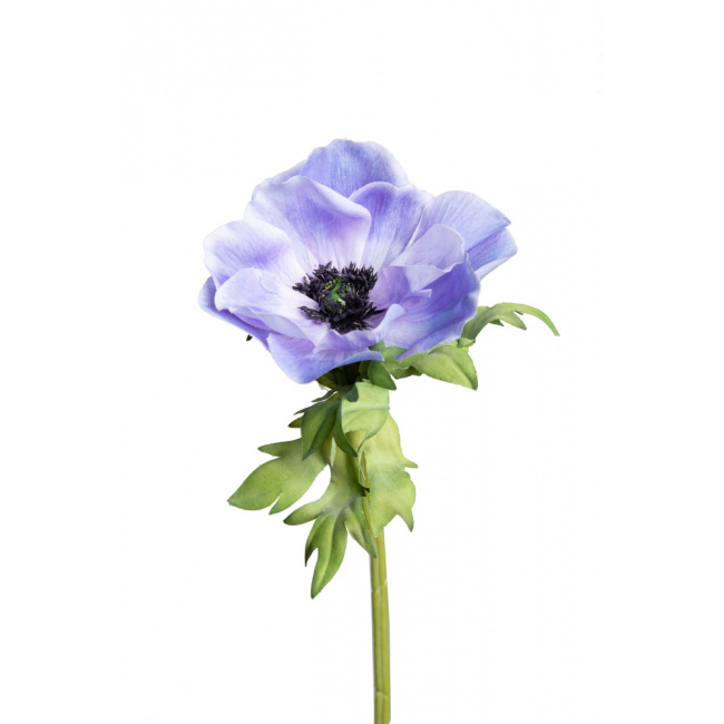 Blue Anemone Flower 43cm - 1