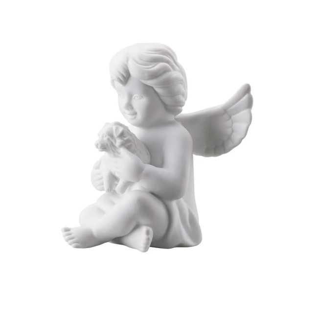 Large Angel with Dog