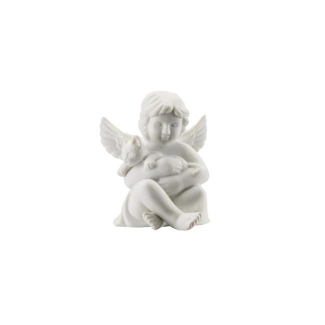 Small Angel with Cat