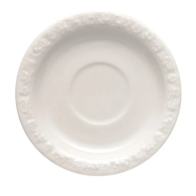 Spodek Biała Maria 14cm do filiżanki do kawy
