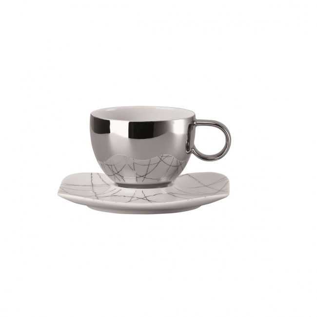 Free Spirit Stars Espresso Cup with Saucer 90ml - 1