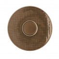 Mesh Walnut Coaster 16cm for Coffee Cup/Combi