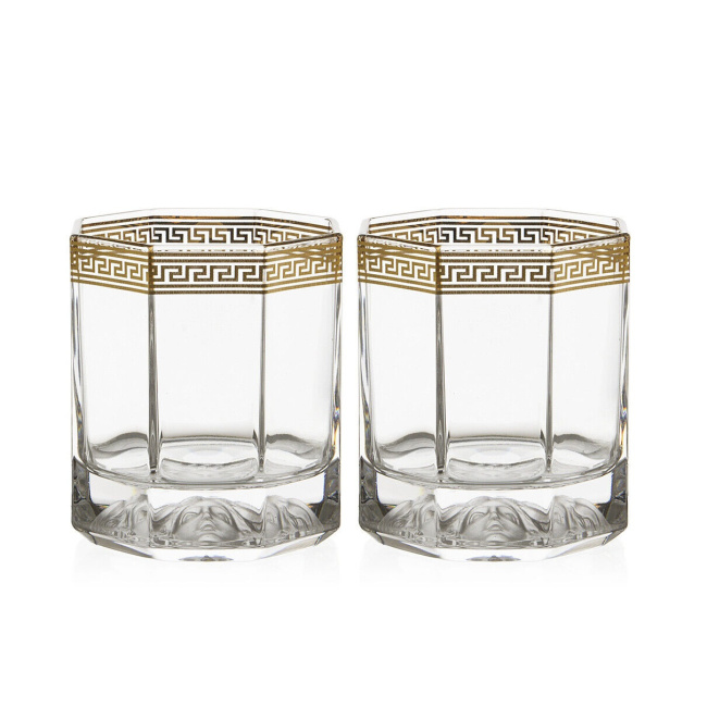 Set of 2 glasses Crystal D'Or 170ml for whisky - 1